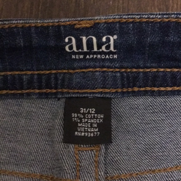 ANA a New Approach Blue Jeans  Stretch Boot Cut - Picture 2 of 8